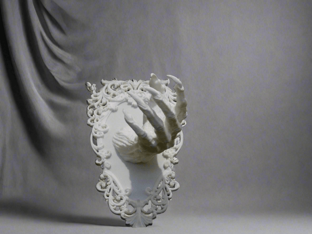 Emerging hand