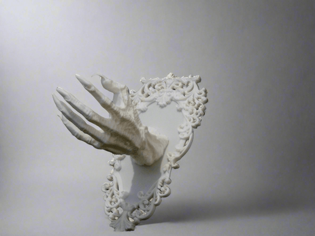 Emerging hand