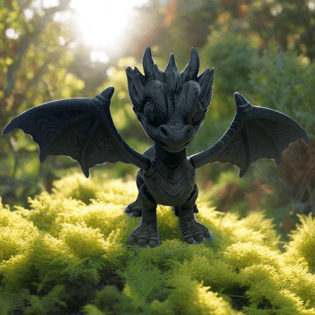 Big cute dragon