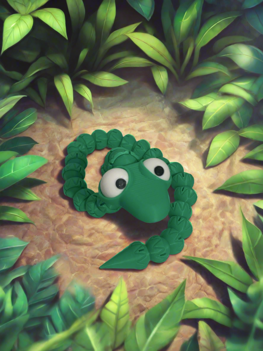 Poseable snakes