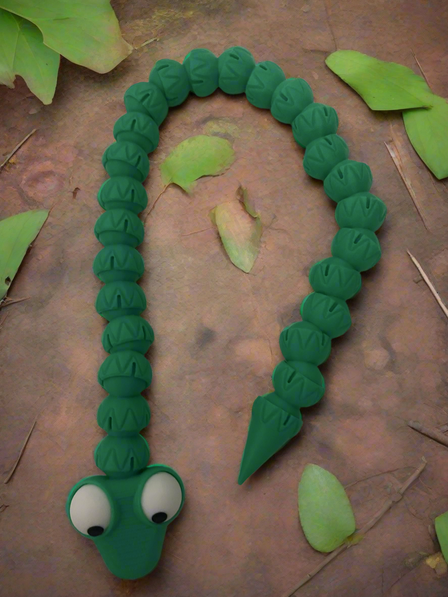 Poseable snakes