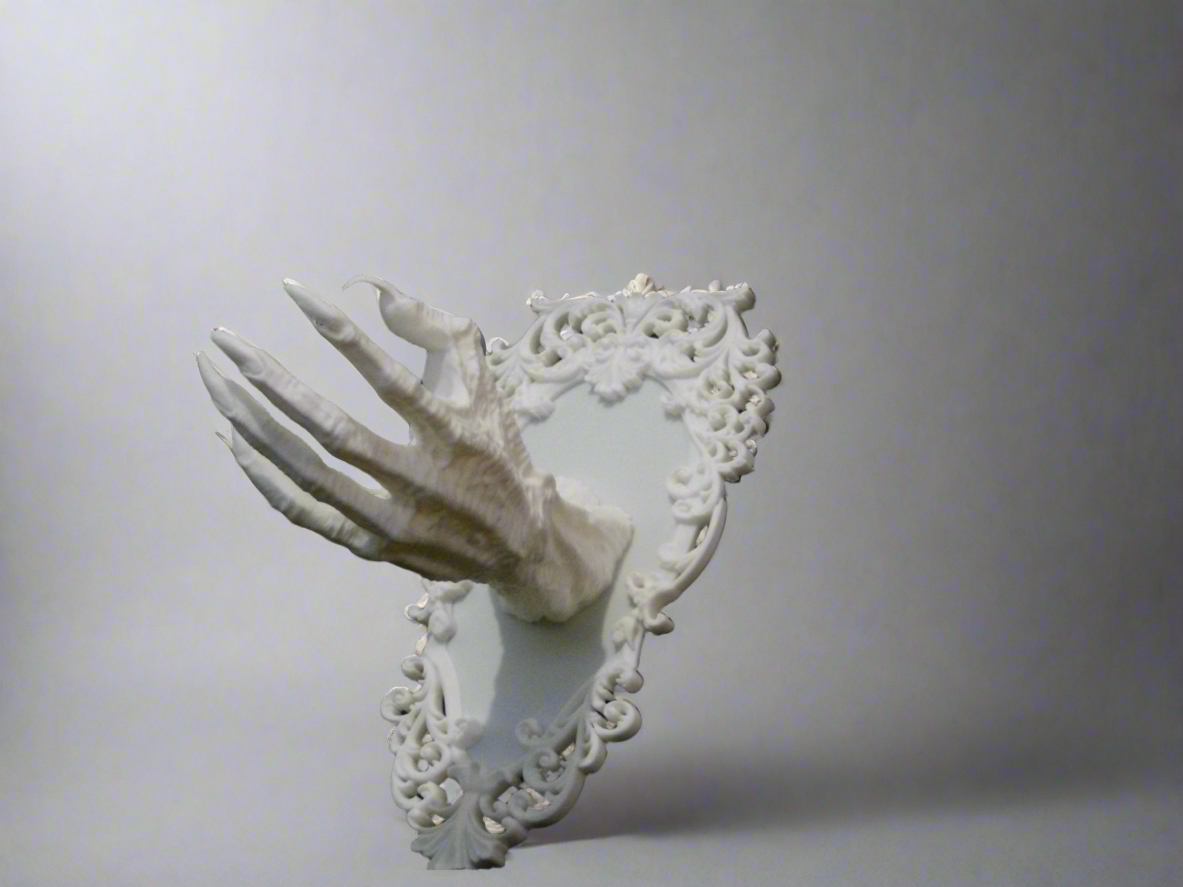 Emerging hand