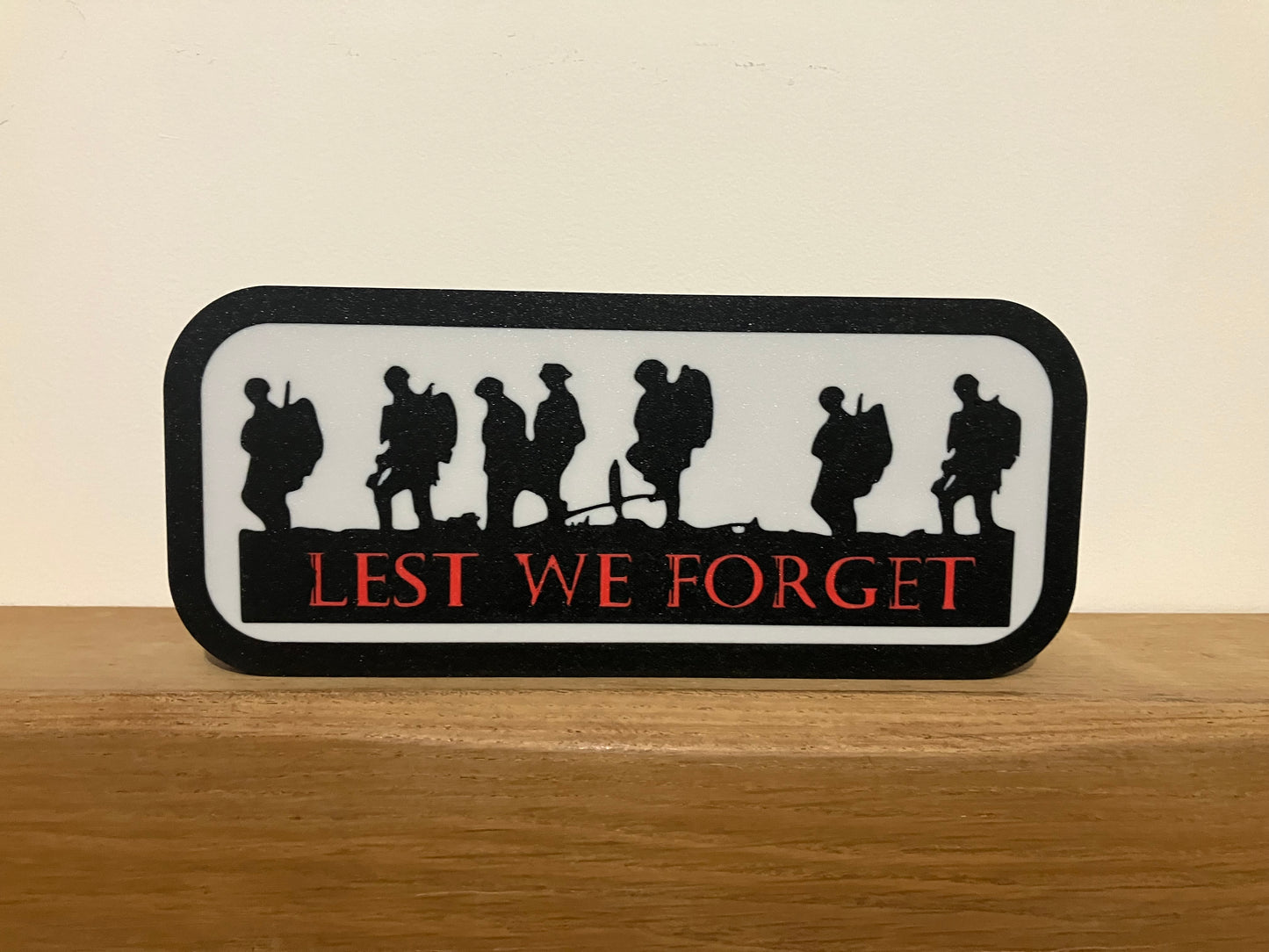 Lest we forget lightbox