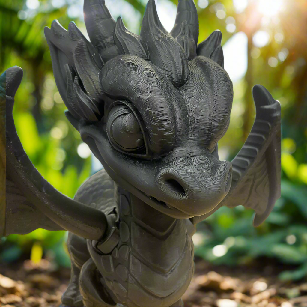Big cute dragon