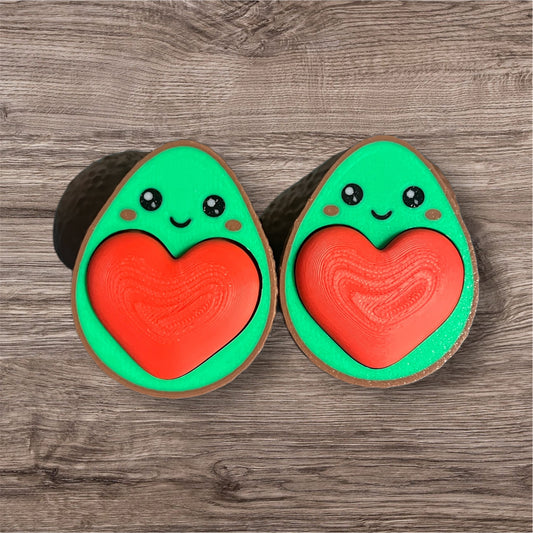 Avocado  keyring